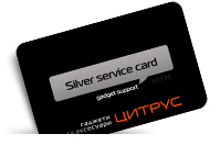 Silver Service Card